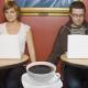 Coffee Shop Romance Blooms Among Freelance Workers